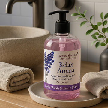 Aromatherapy Relax Lavender Shower Bath Gel