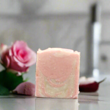 Rose Quartz Triple Butter Soap Bar 4.5oz