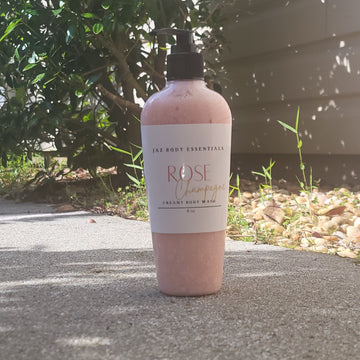 Rose Champagne Creamy Body Wash 8oz