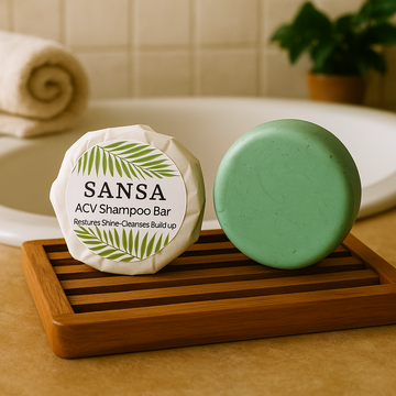 Apple Cider Vinegar Clarifying Sansa Shampoo Bar