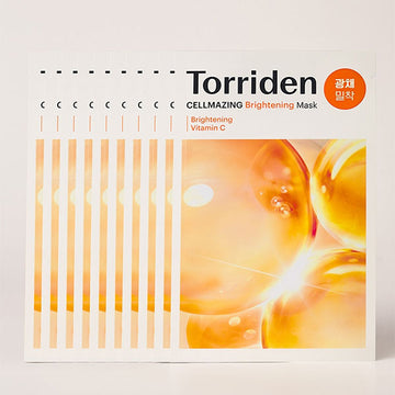 Torriden Cellmazing Vita C brightening sheet masks 10 pack