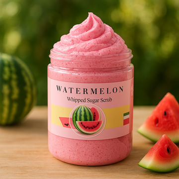 Watermelon Whipped Sugar Scrub