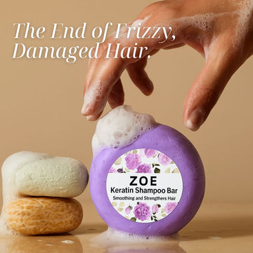 Zoe Keratin Smoothing Shampoo Bar